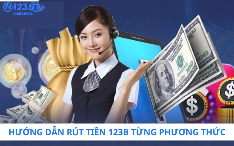 Quy trình rút tiền nhanh chóng theo từng phương thức